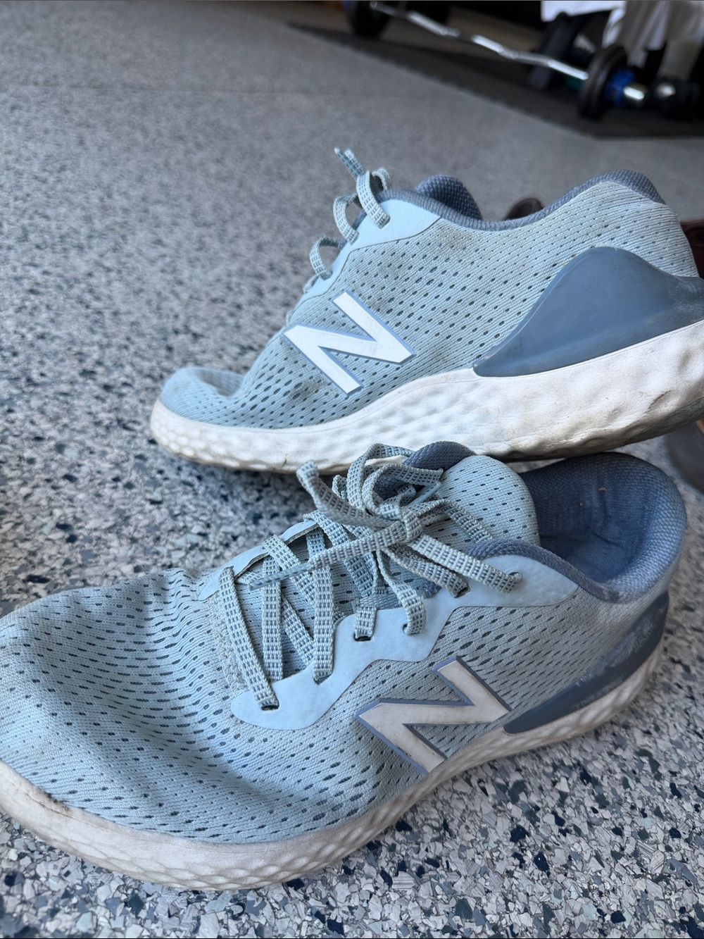 New Balance Women's Pale Blue Fresh Foam Sneakers